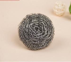 Wholesale Spiral Shape Scourer Stainless Steel , Heavy Duty Metal Scrub For Dishes from china suppliers