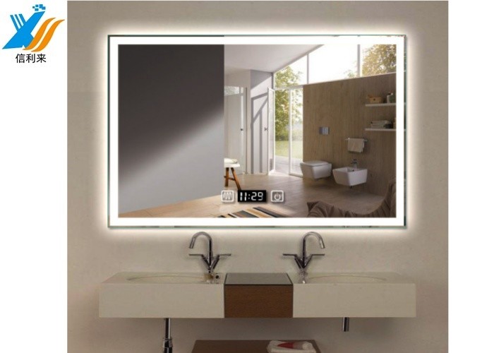 Smart Household Fitness Club Commerical display Customizable waterproof projected capacitive Touch Screen Smart Mirror