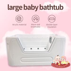 Wholesale Computer Control Large Baby Bath Tub Rectangular Freestanding Massage Bathtub from china suppliers