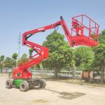Solid Tyre Articulated Boom Lift 14m 18m 20m for Heavy-Duty Applications
