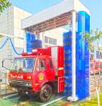 2150*4680*5510mm Mobile Automatic Bus And Truck Wash Machine