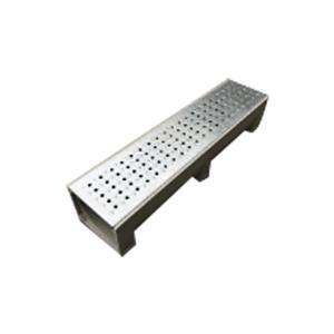 Wholesale Walkway Water Drainage Channel / Polymer Concrete Trench Drain With Slotted Grate from china suppliers