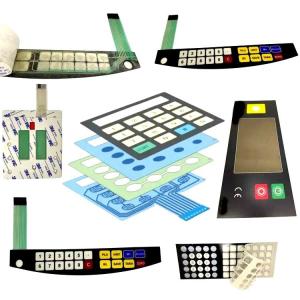 Wholesale PET Material Thin Film Membrane Switch Customized Size ISO9001 from china suppliers