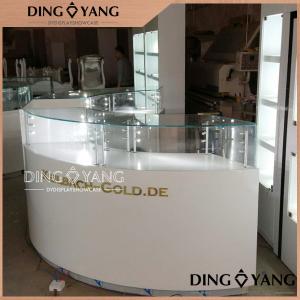 Wholesale 1550X550X1050MM Wooden Round Jewelry Showcases from china suppliers