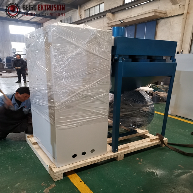80 Mesh Disc Blade PVC Pulverizer Machine 500kg/H