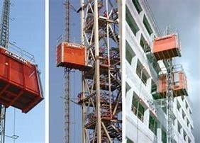 Wholesale VFD Cage 3200kgs Construction Site Elevator Platform Lifts from china suppliers