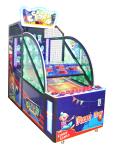 Crazy clown throw balls redemption game machine for family center