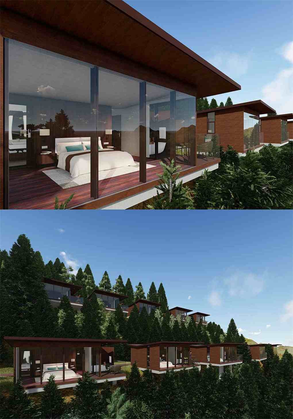 Dignified Luxury Prefab House Engineering Design Expandable Modular Homes