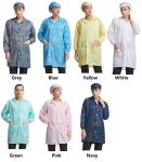 165*80 ESD Anti Static Garments Clean Room Smock Overcoat 100D*100D