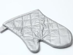 Wholesale Soft Silver Oven Gloves , Baking Oven Gloves Cotton Recycle Material from china suppliers