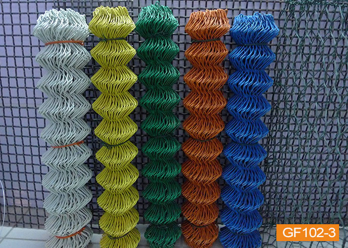 Wholesale Hot Dipped Galvanized Cyclone Wire Mesh 8 ft Chain Link Fence Roll PVC Coated Chain Link Fence Panel