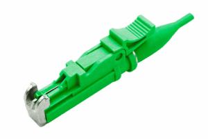 Wholesale 0.9mm Green Simplex Fiber Optical Connector APC UPC APC E2000 Fiber Connector from china suppliers