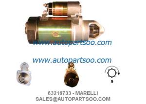 Wholesale 63216702 63216733 - MARELLI Starter Motor 24V 4KW 9T MOTORES DE ARRANQUE from china suppliers