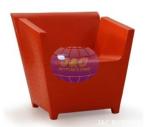 Plastic Rotational Moulding For Single Person LLDPE Plastic Sofa For Restaurant