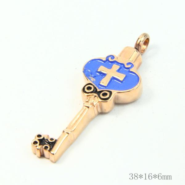 Fashion New Unique Design Stainless Steel Perfume Bottle Chain Necklace Pendant