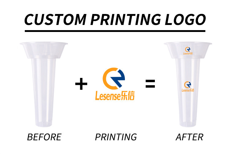 Disposable Takeaway 20 Oz Clear Plastic Cups Custom Disposable Cups