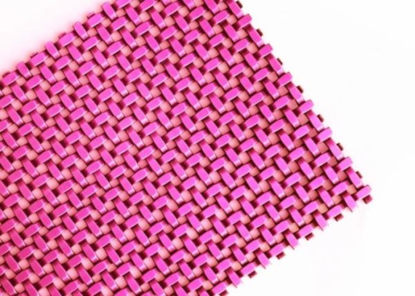 SS304 Decorative Woven Wire Mesh Fabric For Kitchen Furniture Door And