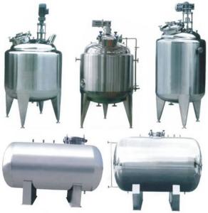 Wholesale Iso / Ce Sanitary Mixing Stainless Steel Storage Tank For Liquid Storage from china suppliers