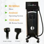 50% Discount Ice Platinum Depiladora Laser Hair Removal Machine Wavelength 755nm
