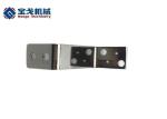 6061 Drilled and Oxidized Conductive Aluminum Busbar 260*30*3mm for Customized
