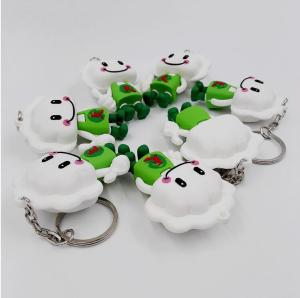 Wholesale Personalized Double Side 3d Cartoon Charactor Soft PVC Keychain With Company Logo For Advertising Souvenirs from china suppliers