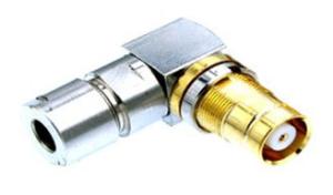Wholesale 1.6/5.6 jack right angle clamp type female 75ohm for BT3002 cable from china suppliers