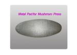 Mushroom Press Laundry Equipment Parts PN HH064 19 Inch Buck Household