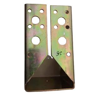 Wholesale ISO9001 2008 Certificate Nonstandard Yellow Zinc Plated Timber Connector Joist Hanger from china suppliers