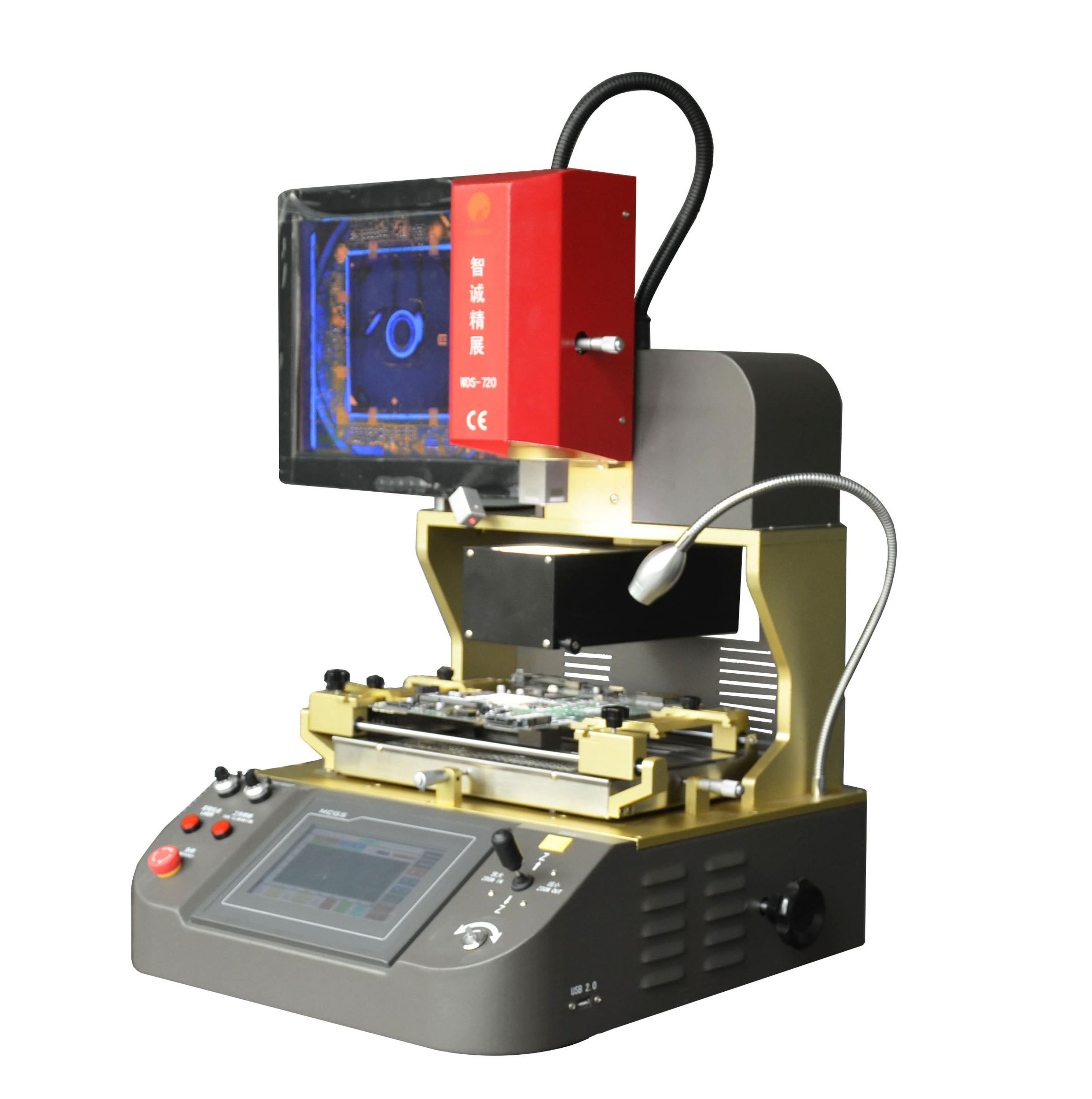 IC ECU Infrared BGA Rework Station HD Microscopes Camera