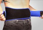 Breathable Adjustable Neoprene Lumbar Back Suport Belt , Fitness Waist Trimmer