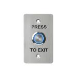 HS501L 86*50mm Thick faceplate 304 Stainless Steel Push Button,Output NO/NC/COM