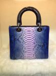 2015 Fashion Brand Tote Handbag Genuine SnakeLeather Top Quality Elegant Style