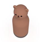 Bear Design Original Custom Food Grade Silicone 304 Stainless Steel Kids Back to