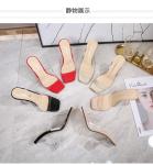 MES002 Summer Fish Mouth Women'S Sandals And Slippers Sexy Wine Glasses With