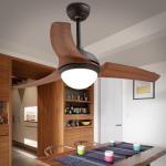 64 Inch luxury Nordic Ceiling Fans American retro ceiling fan creative 5 Blades