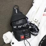Artistic trend ribbon chest bag, Japanese and Korean personality creative