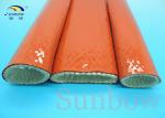 Rust red high temperature resistance fire sleeve fireproof sleeve