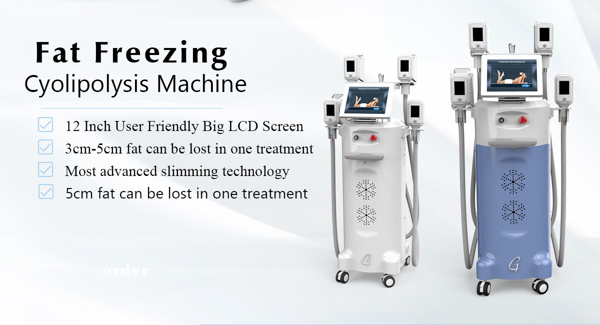 TUV Medical Ce / FDA Approved Professional 4 Cryo Handles Cryolipolysis Weight Loss Fat Removal Slimming Machine