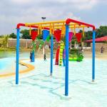 Kids Splash Pad Water Park Buckets Games Colourful UV Resistant