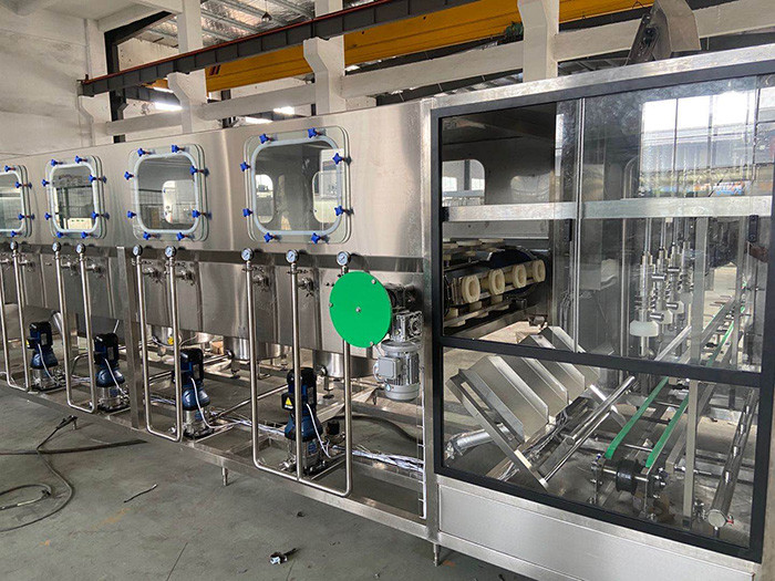 Spring Water 5 Gallon Bottle Filling Capping Machine 200BPH