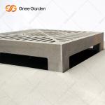 3mm Thick Movable Corten Steel Barbecue Fire Pit Customized Size