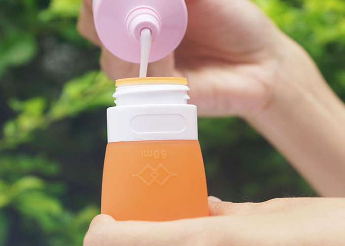 Silicone Sub-bottle Travel Bottle Set Cosmetics Lotion Essential Oil Bottles