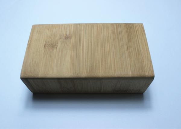 Handmade Natural Color Packaging Bamboo Gift Box , Bamboo Wood Box With Hinged