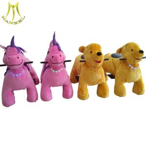 Wholesale Hansel coin operated kiddie rides electric scooter stuffed walking animals from china suppliers