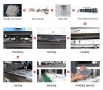 Fully automatic three-station thermoforming machine