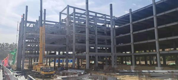 Material Prefab Steel Warehouse/Workshop/Hangar/Poultry House Steel Structure