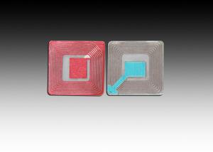 Wholesale 30*30mm Plastic Red EAS RF Label Plastic 8.2Mhz Cosmetics HAX726 from china suppliers