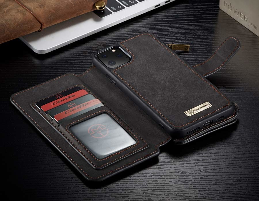 Multifunctional wallet PU leather phone case for 2019 iphoneX, with zipper slots