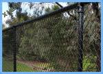 PVC Coated Chain Link Fence Fabric , 50 Foot Chain Link Fence Fit House Gardens