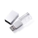 Metal Crystal USB Flash Drives with Laser Logo 1GB 2GB 4GB 8GB